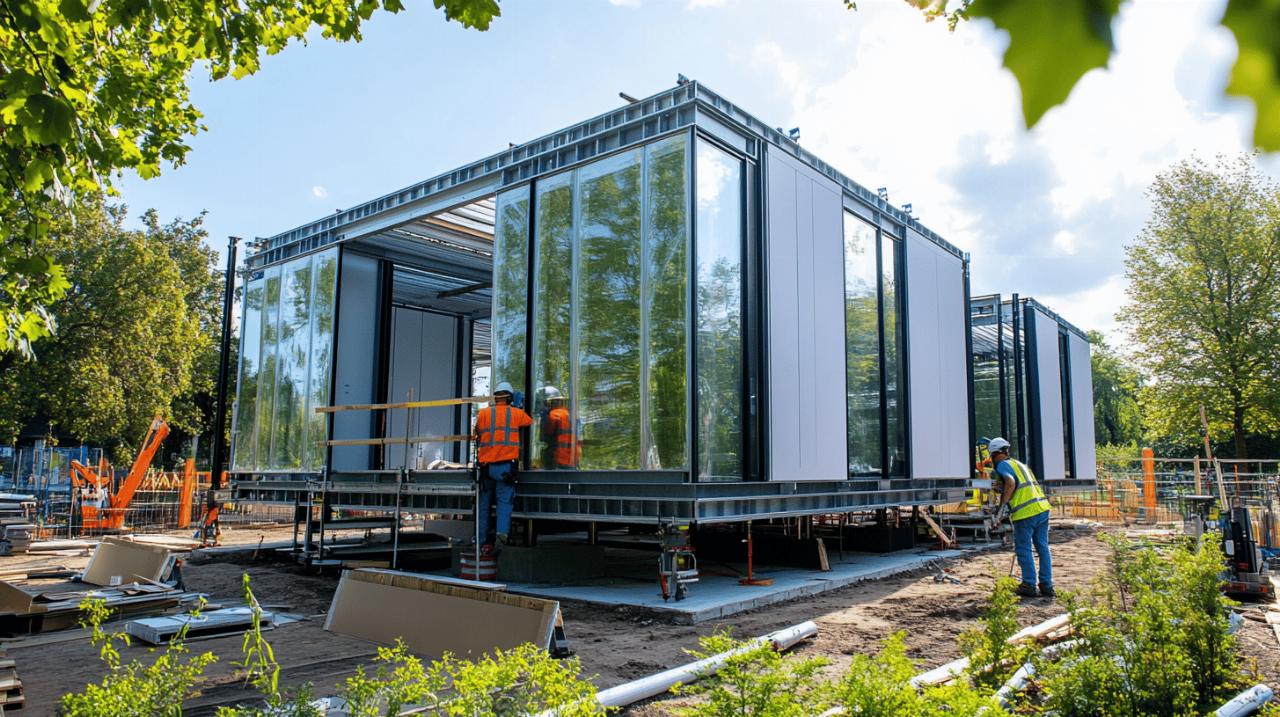 Comment la construction modulaire revolutionne la RT2012 grace a la domotique integree